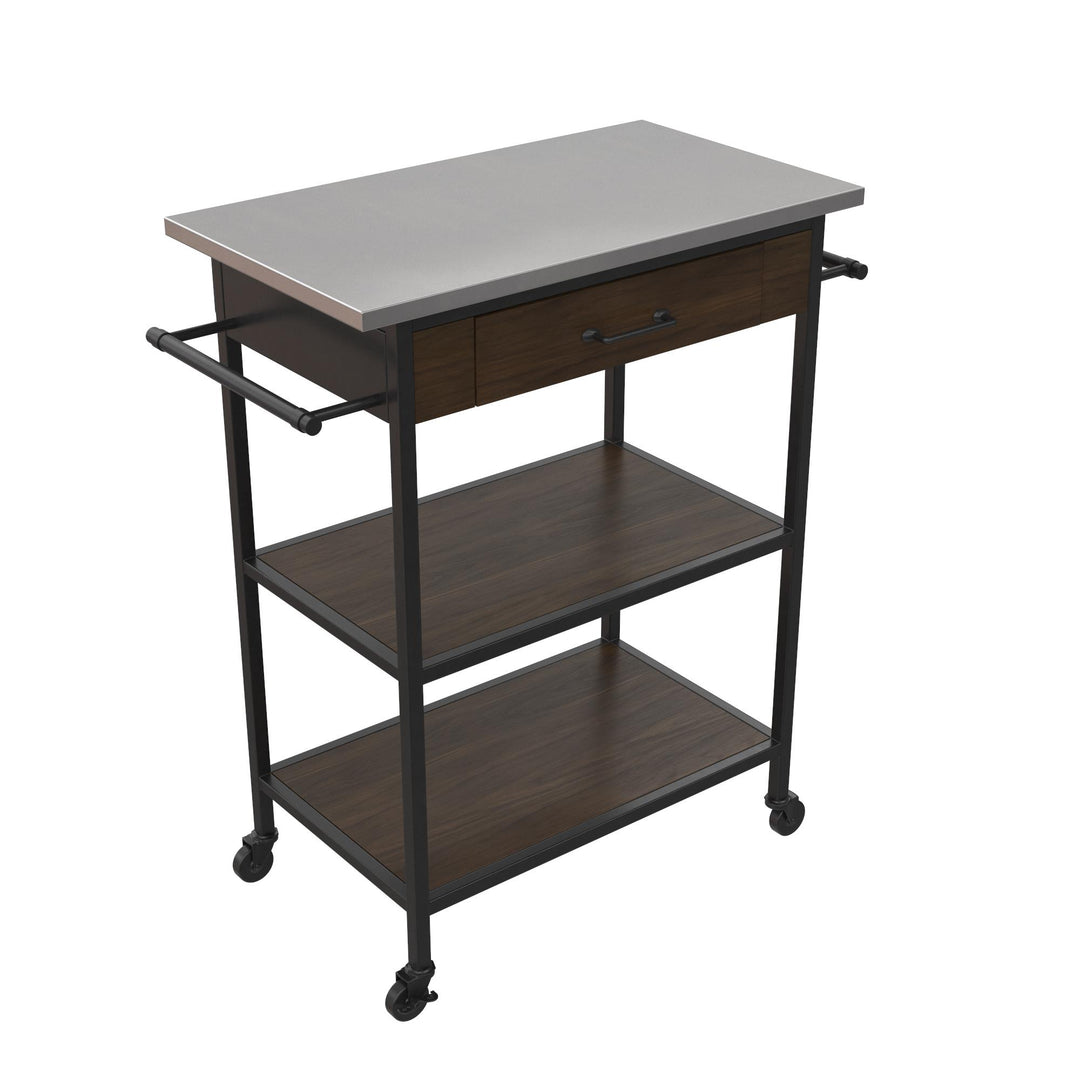 Kane organizer kitchen cart -  Brown