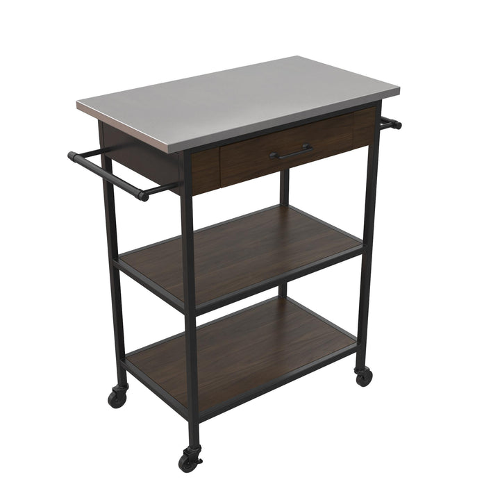 Kane organizer kitchen cart -  Brown