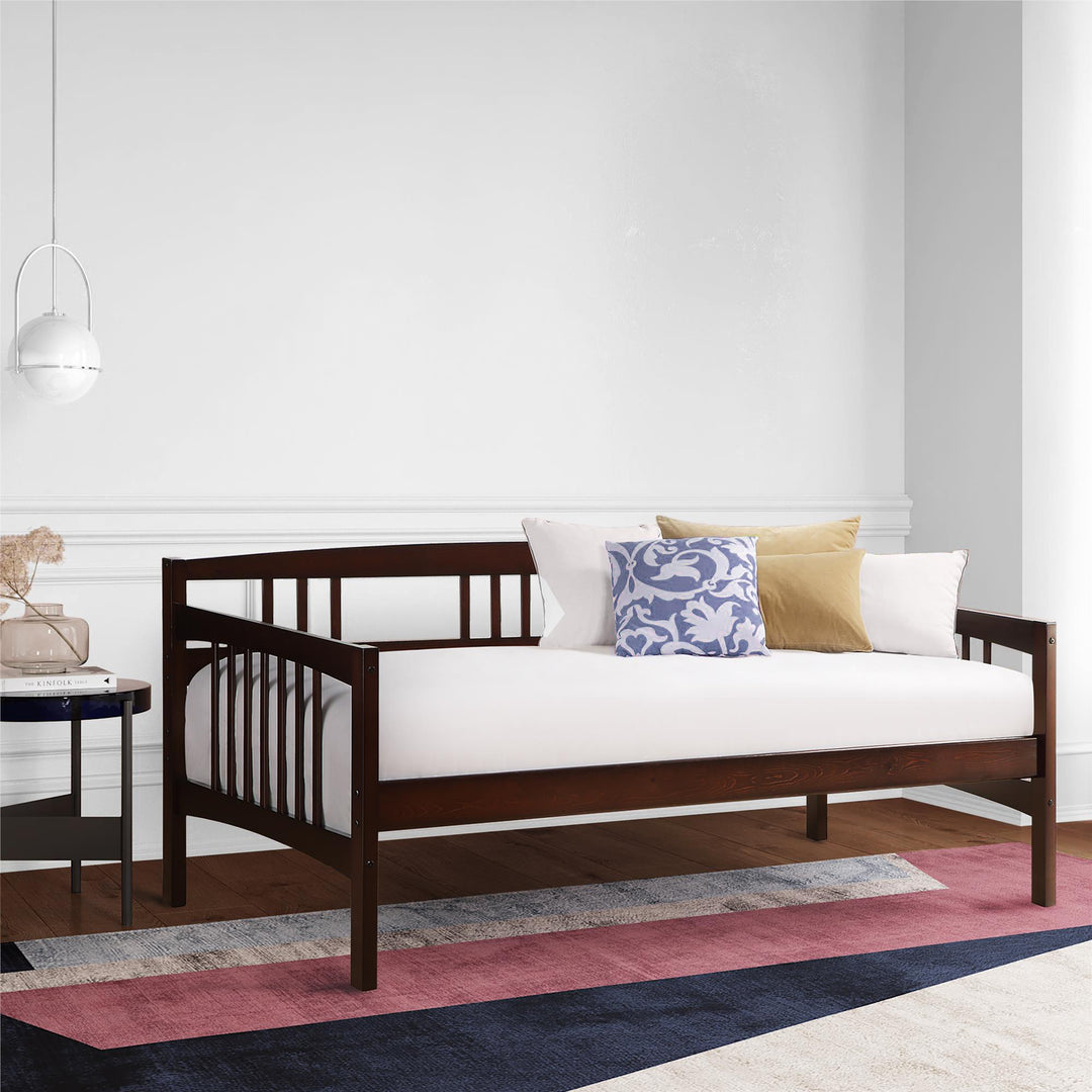 Kayden Wood Daybed -  Espresso