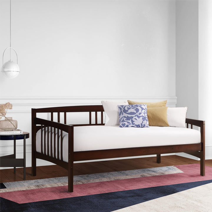Kayden Wood Daybed -  Espresso