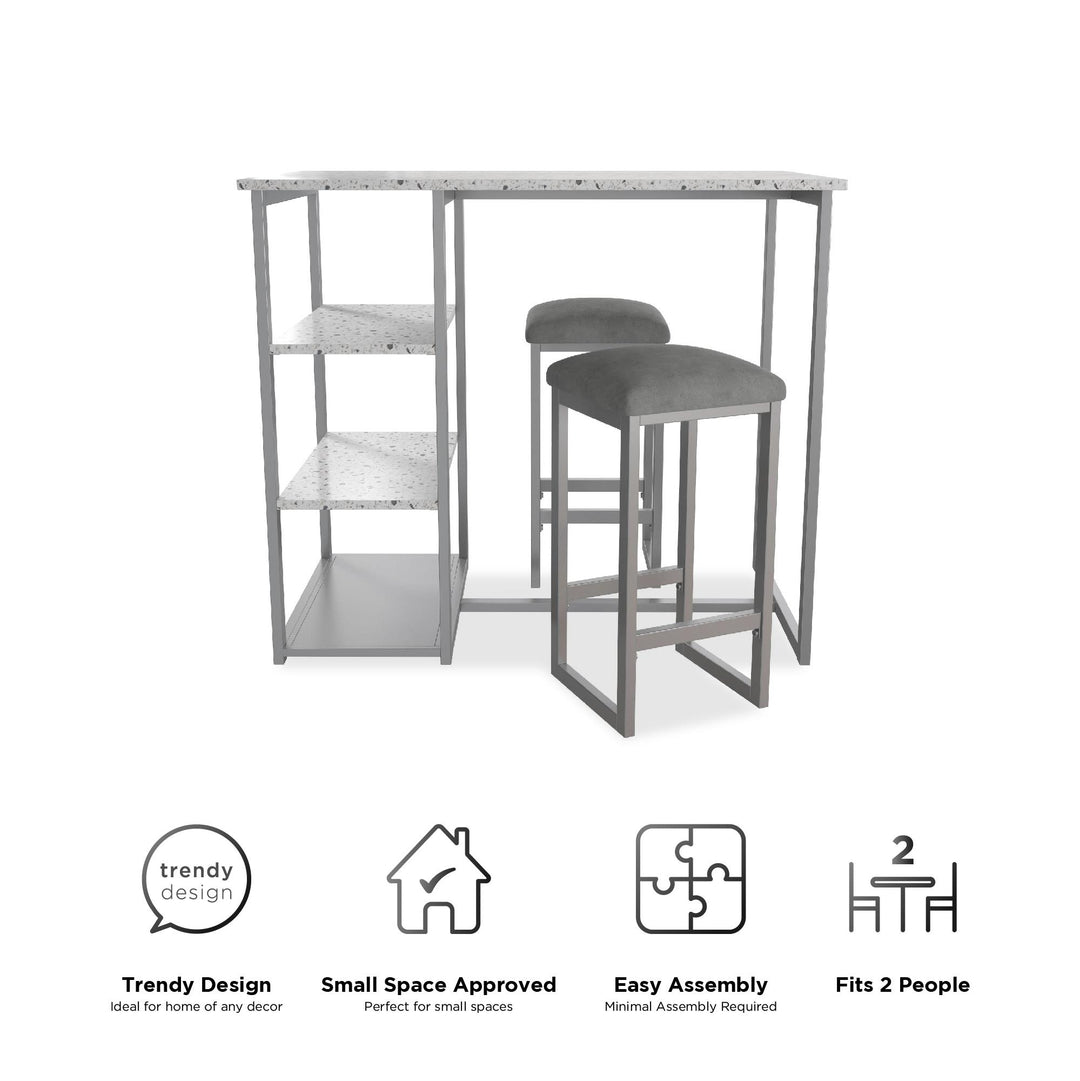 Nora terrazzo design furniture -  Gray