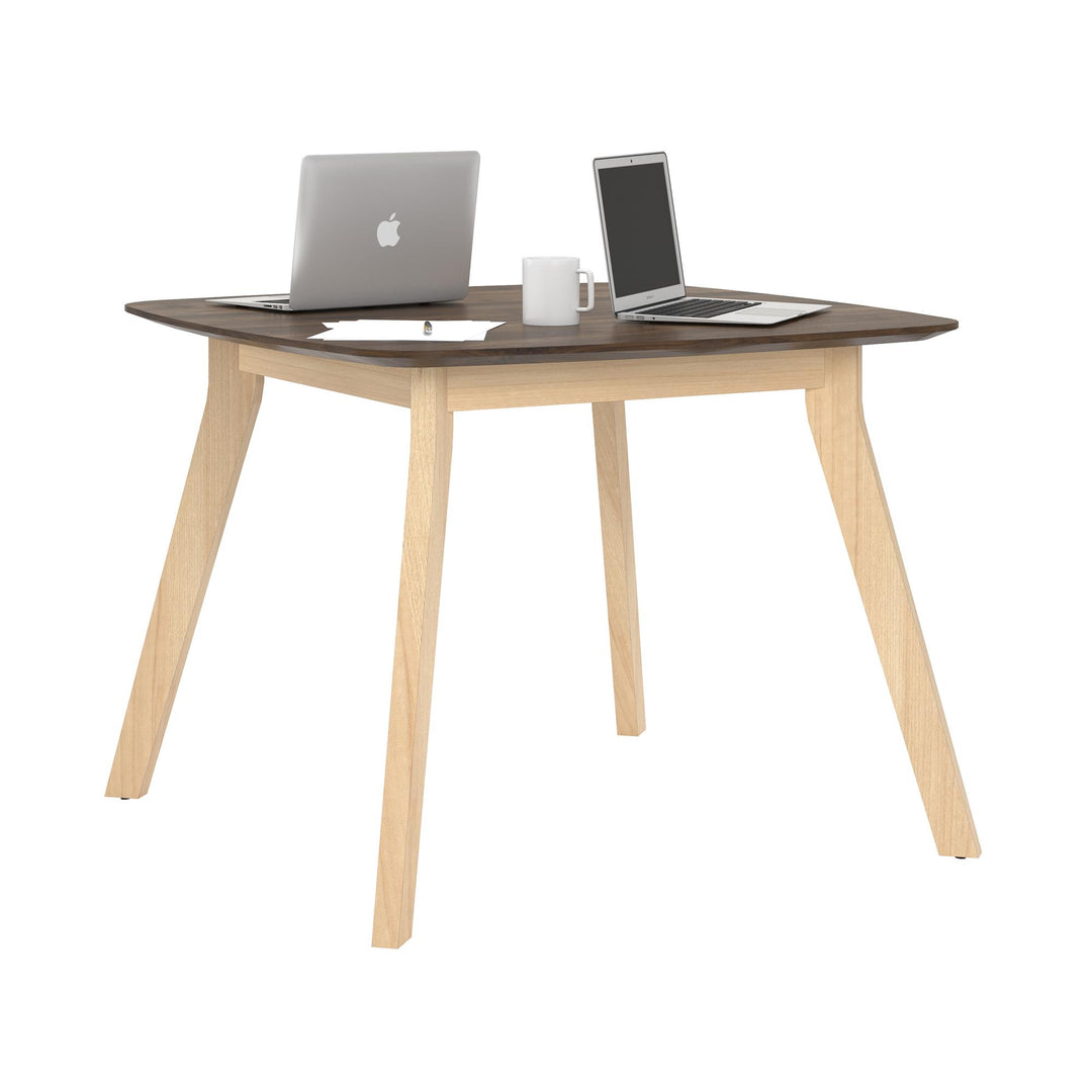 AX1 Square Meeting Table - Florence Walnut