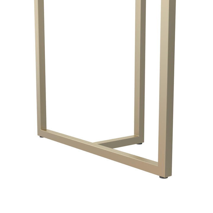 Comfortable dining table online -  White marble