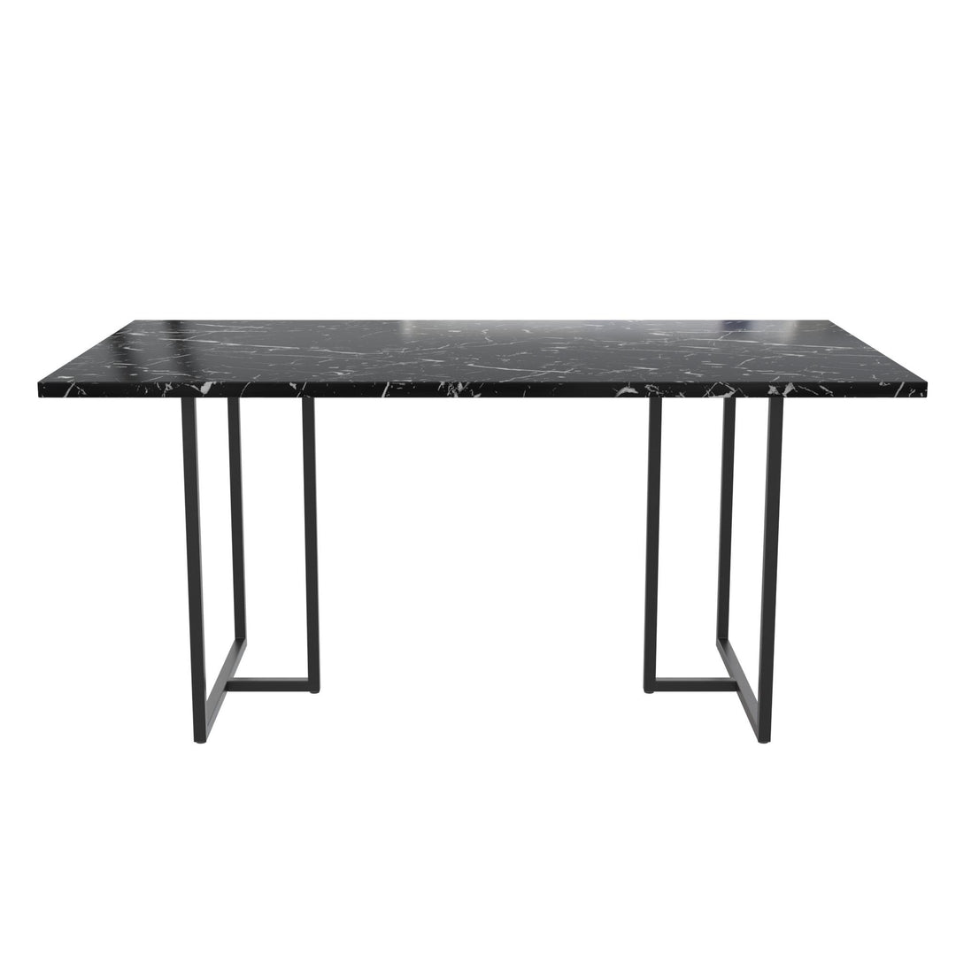Astor dining table -  Black Marble