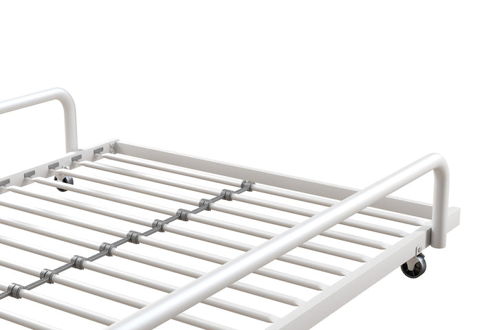 day beds with trundle - White - Twin Size