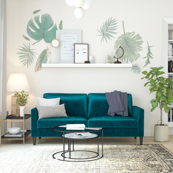 Winston Sofa with Pocket Coils - Green