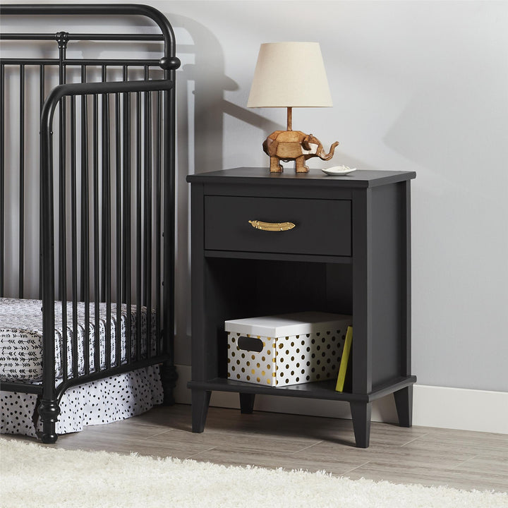 Monarch Hill Hawken nightstand -  Black