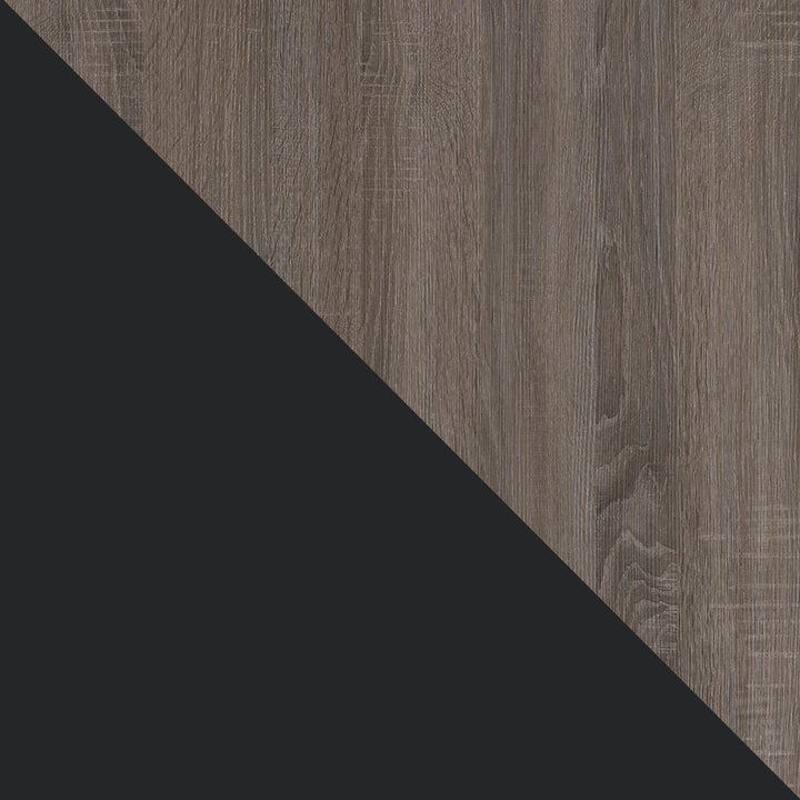 Carver Coffee Table for Living Room -  Black