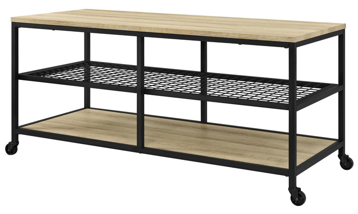 TV stand for 55-inch tv - Golden Oak
