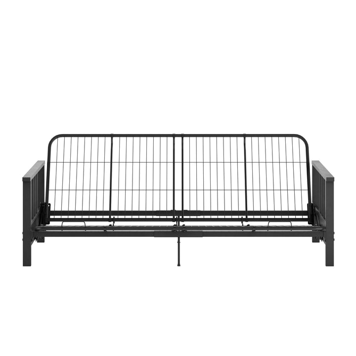 black futon frame - Black - Full Size