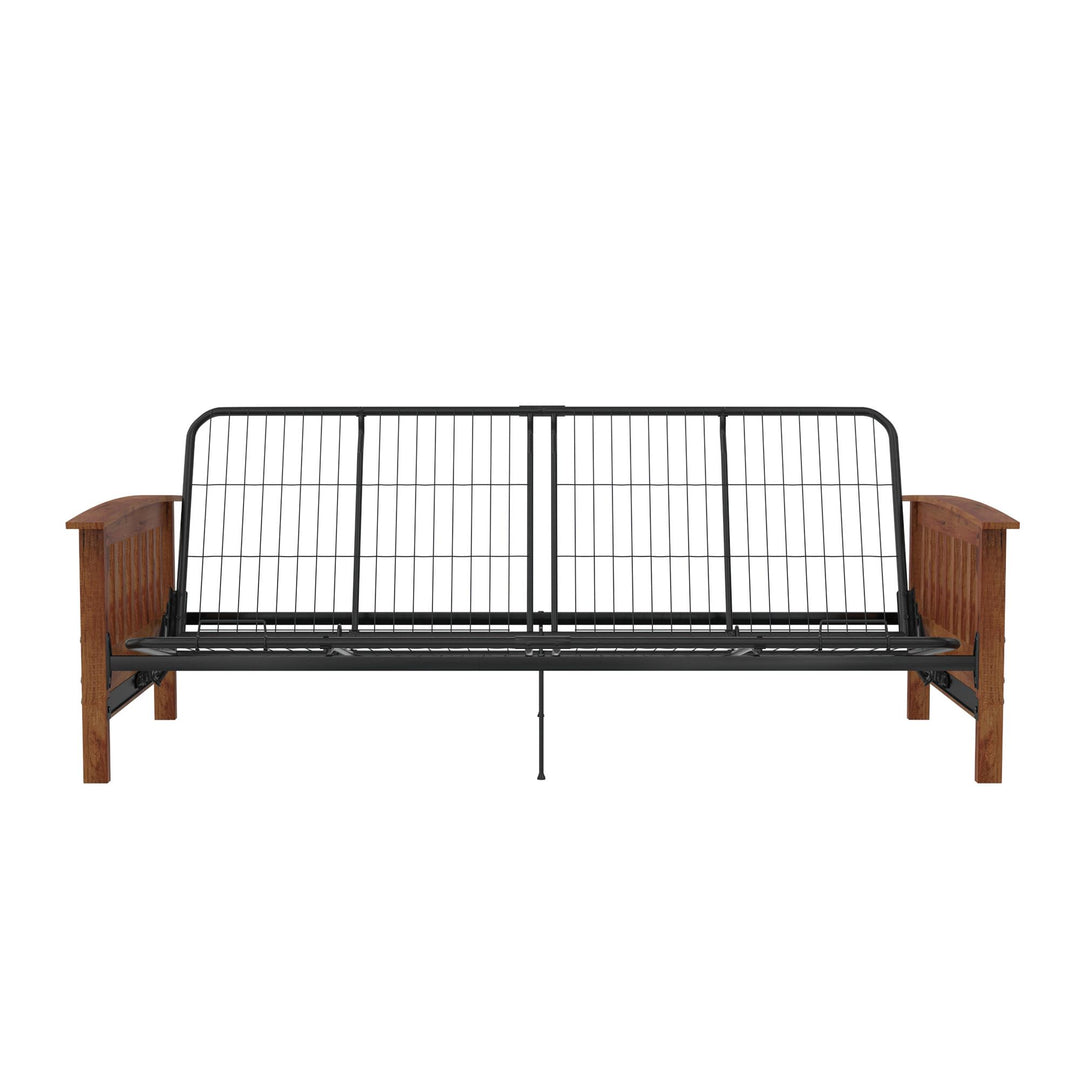 futon bed wooden frame - Natural - Full Size