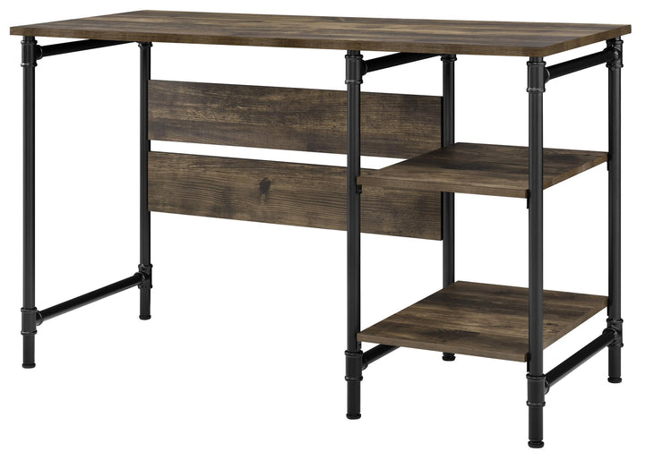 Carter's durable desk for rustic office themes -  Rustic