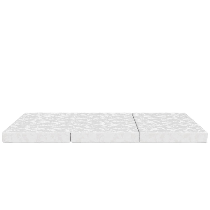 4 inch mattress for guest room - White Color - Twin Size