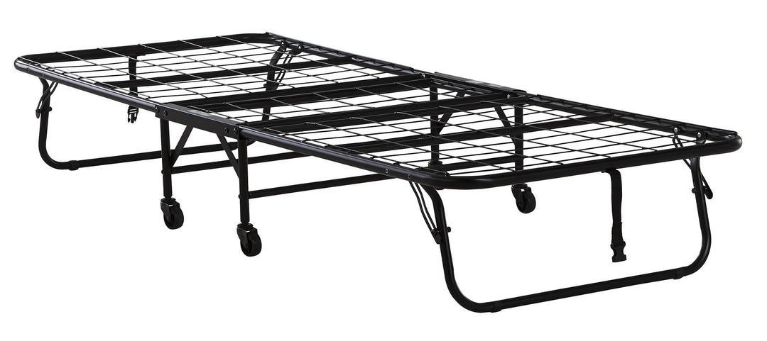 strong folding bed - Black - Twin Size