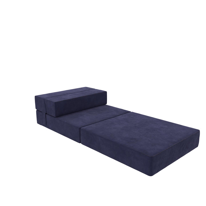 Modular chair & bed for outdoor - Blue