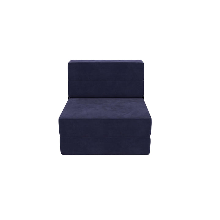 The Flower Modular Chair and Lounger Bed with 5-in-1 Design - Navy