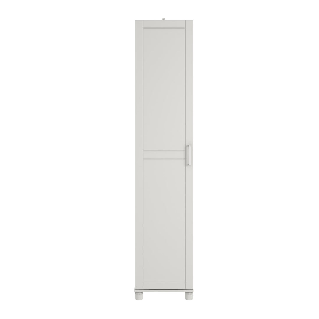 Callahan 16 Inch Multipurpose Utility Storage Cabinet - White