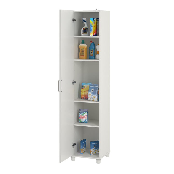 storage utility cabinet - White