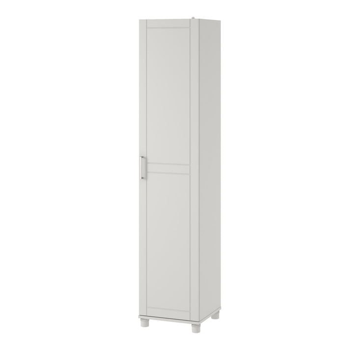 Callahan 16 Inch Multipurpose Utility Storage Cabinet - White