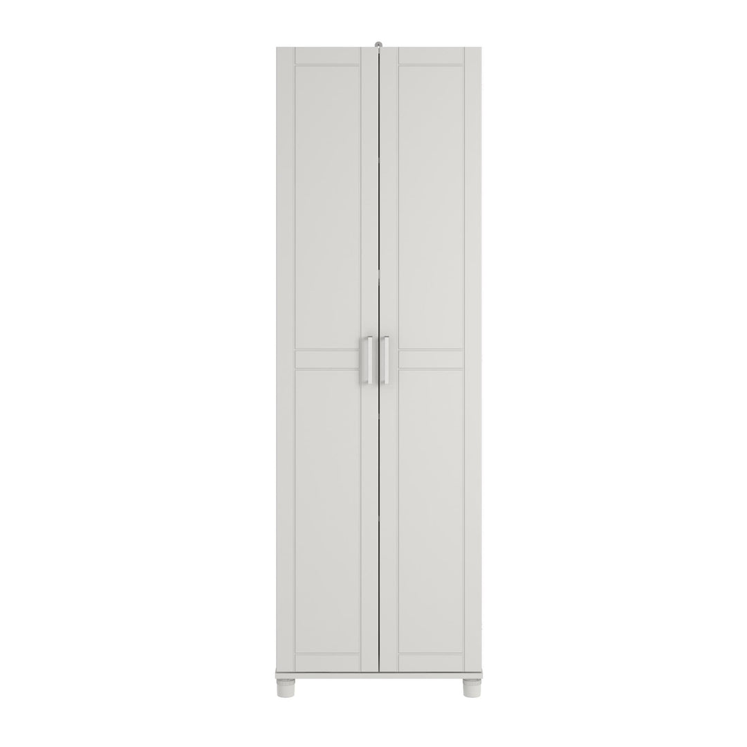 24 inch utility storage cabinet - White