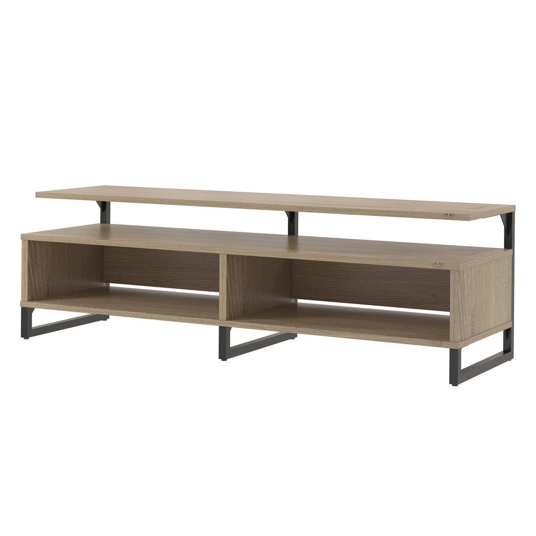 TV Stand with Shelves for 65 Inch TV -  Golden Oak