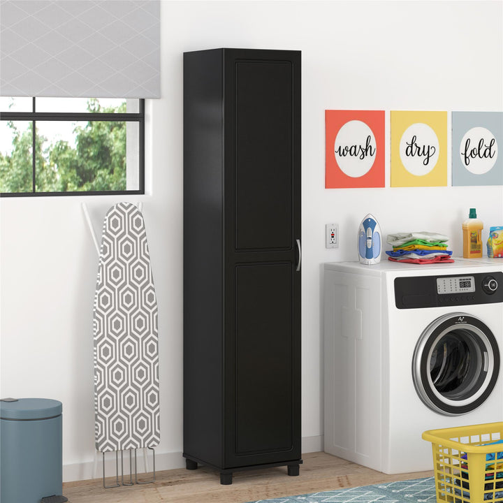 Modern design Kendall multipurpose storage cabinet -  Black