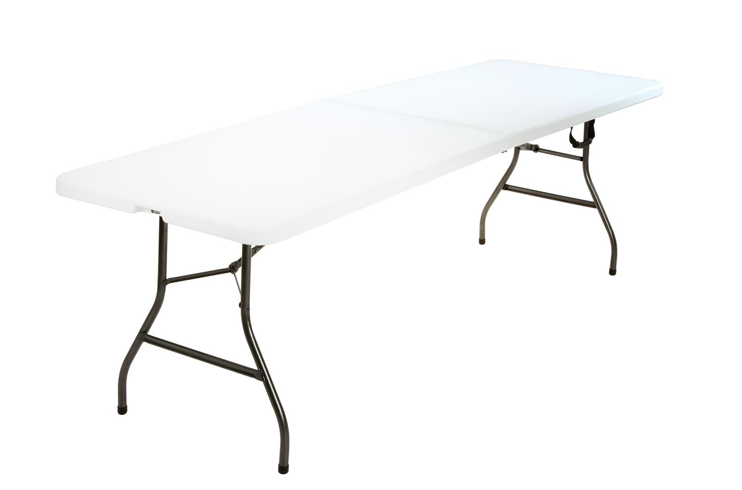 8 ft FoldInHalf Banquet Table Easy Portability with Handle RealRooms