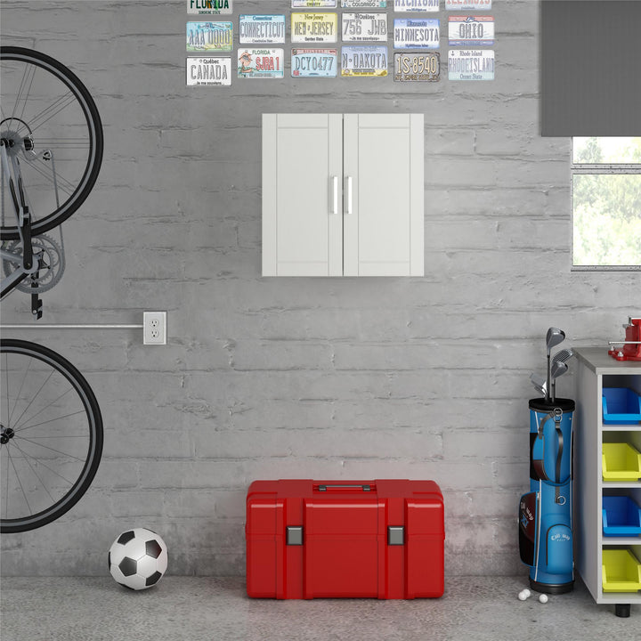 Callahan 24 Inch Utility Wall Cabinet -  White