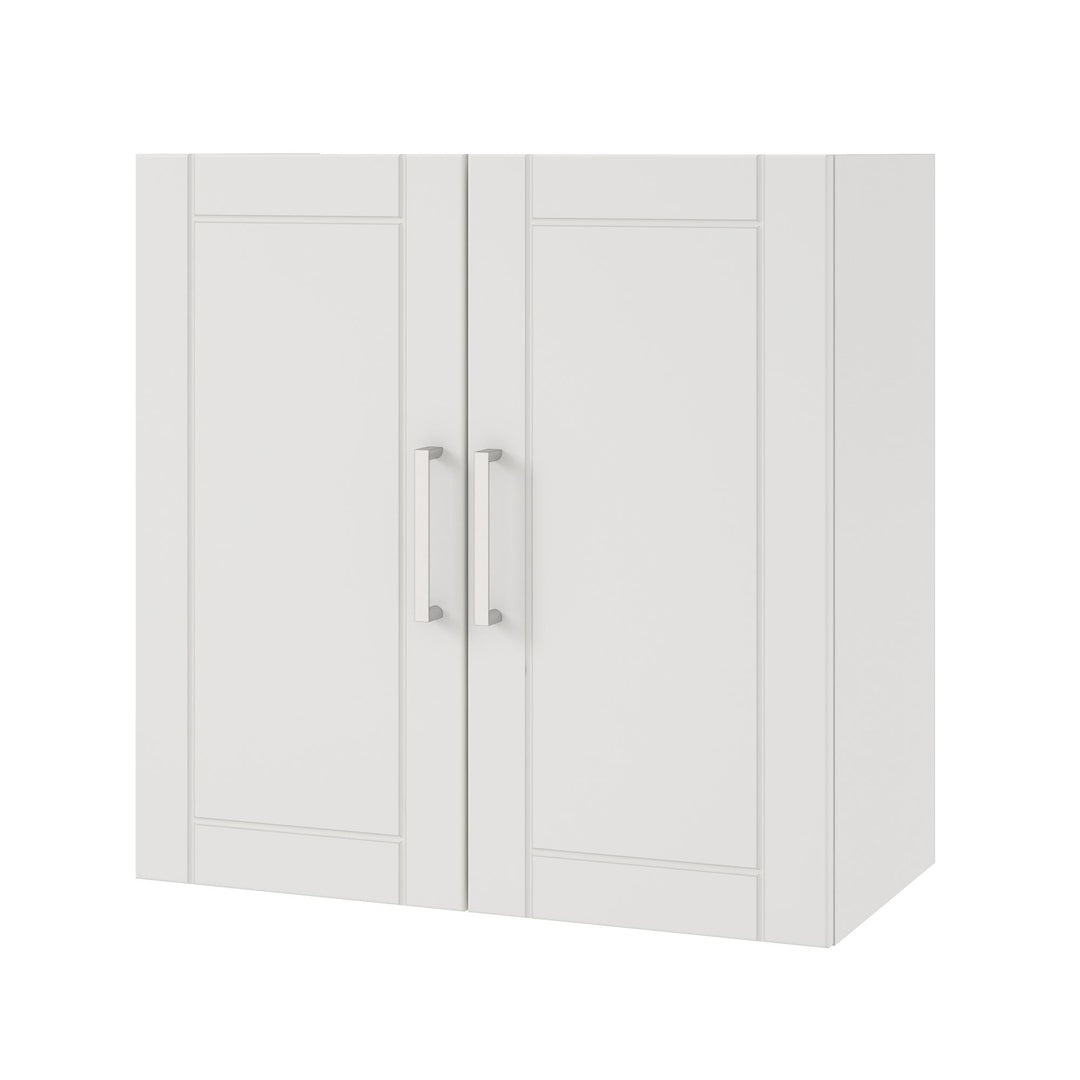Stylish 24 Inch Utility Wall Cabinet -  White