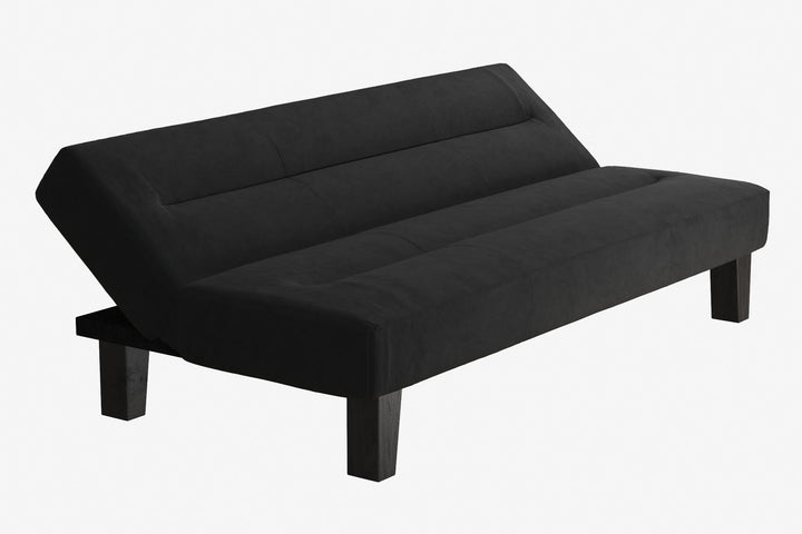 Easy-to-use futon sleeper - Black
