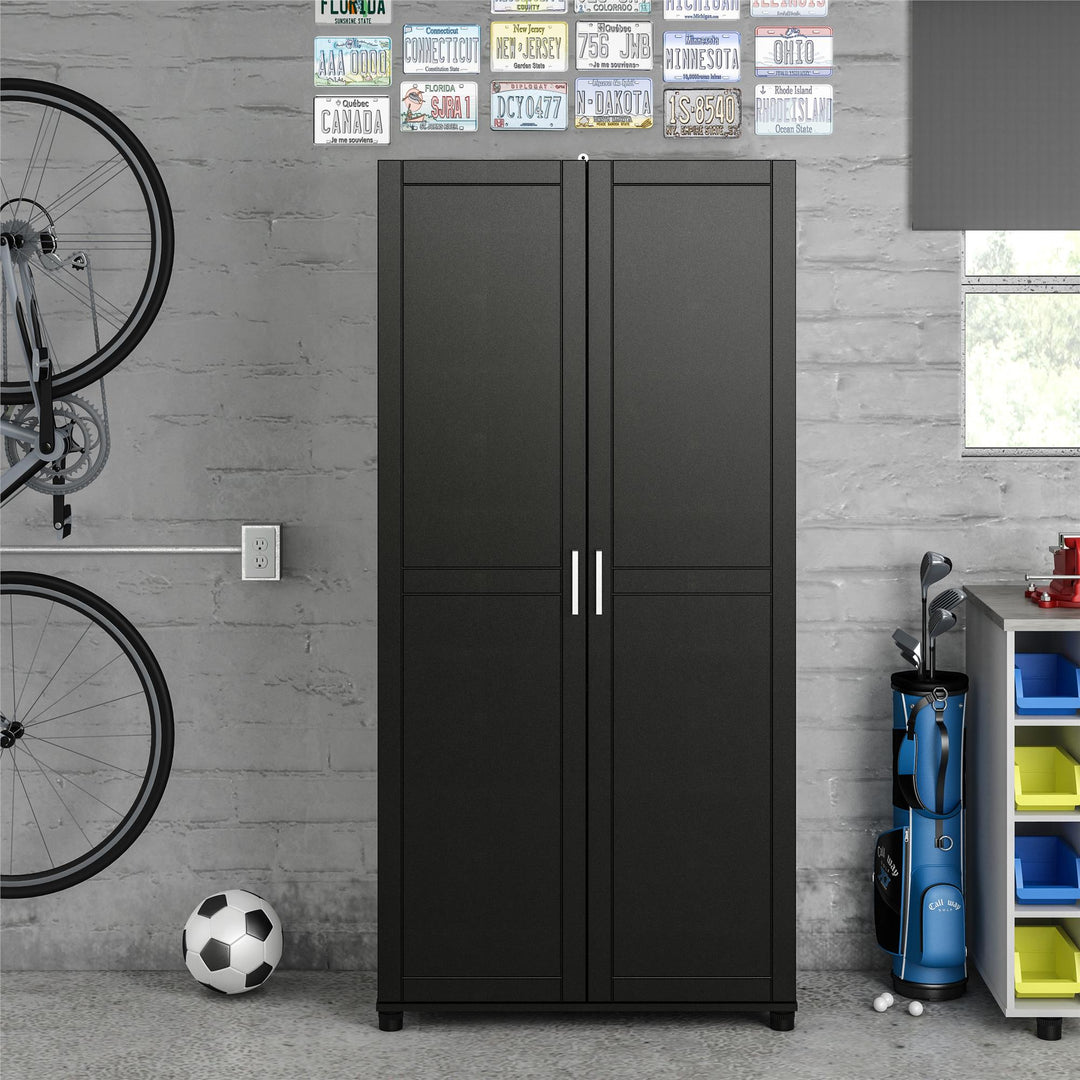 Durable and spacious storage cabinet for sale -  Black