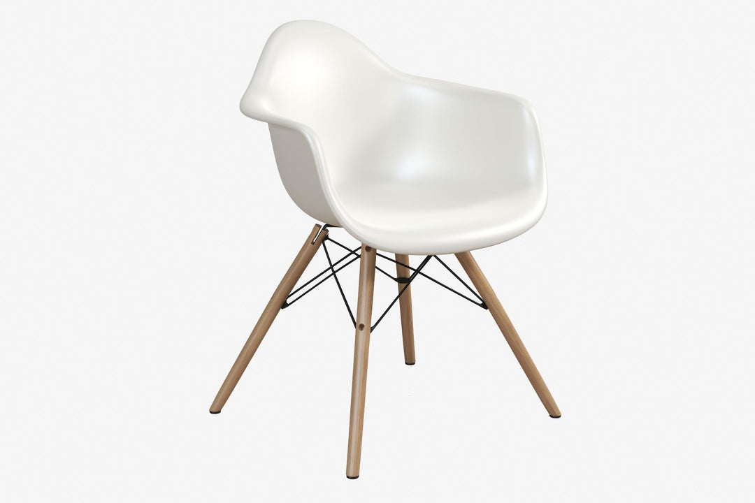 Arm chair for modern homes -  White