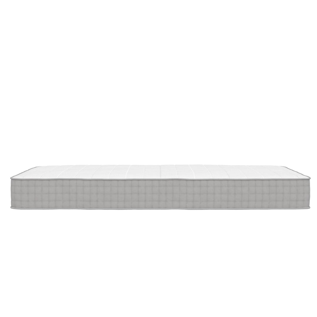 Mattress with 8-inch independent coils - White - Queen