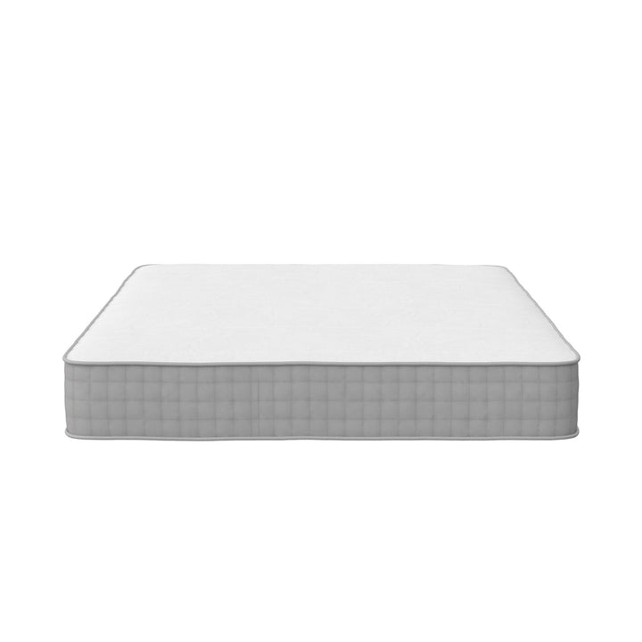 8" independently encased coil mattress - White - Queen
