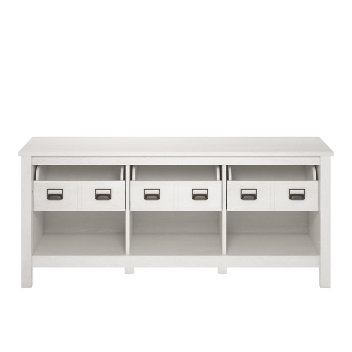 Adams TV Stand for TVs up to 64" -  Ivory Oak