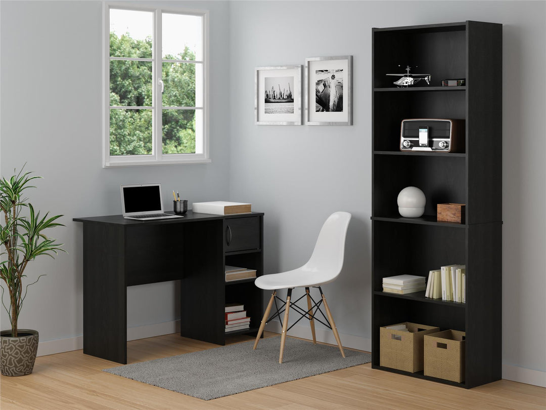 Durable Tally 5 Shelf storage solutions -  Black Oak