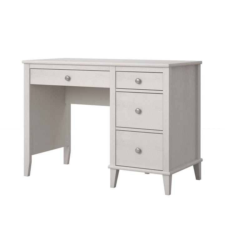 Monarch Hill Poppy Kids Desk with 2 Sets of Knobs - Ivory Oak