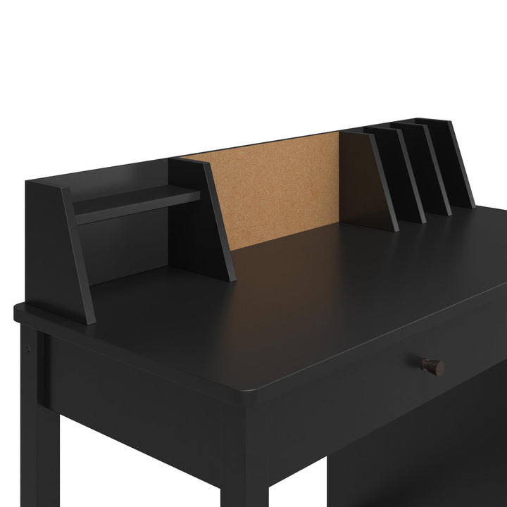 desk for kids with storage - Black