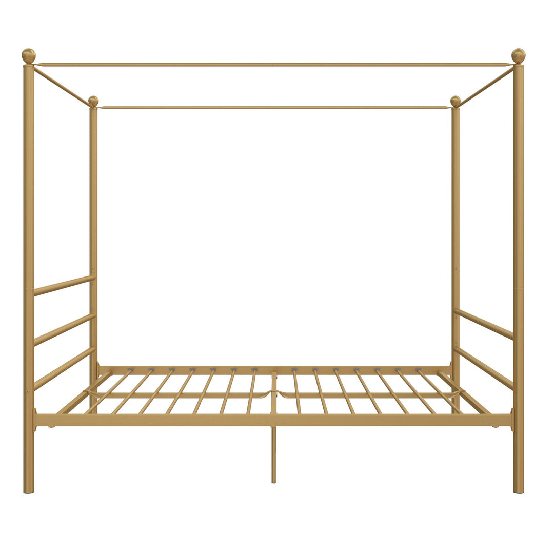 heavy duty canopy bed - Gold - Full