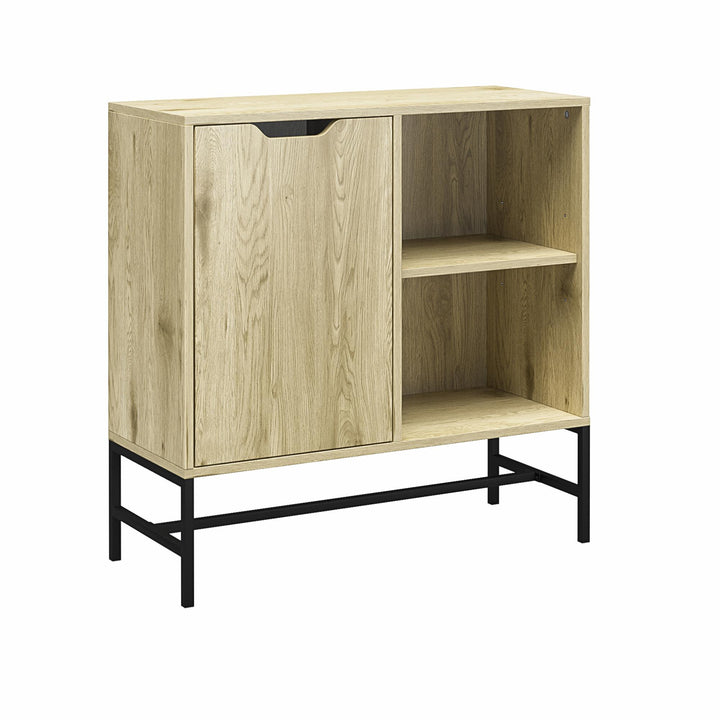 Hidden compartment bookshelf - Natural