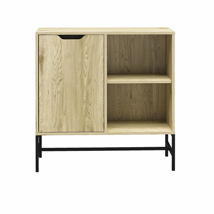 3-door bookcase - Natural