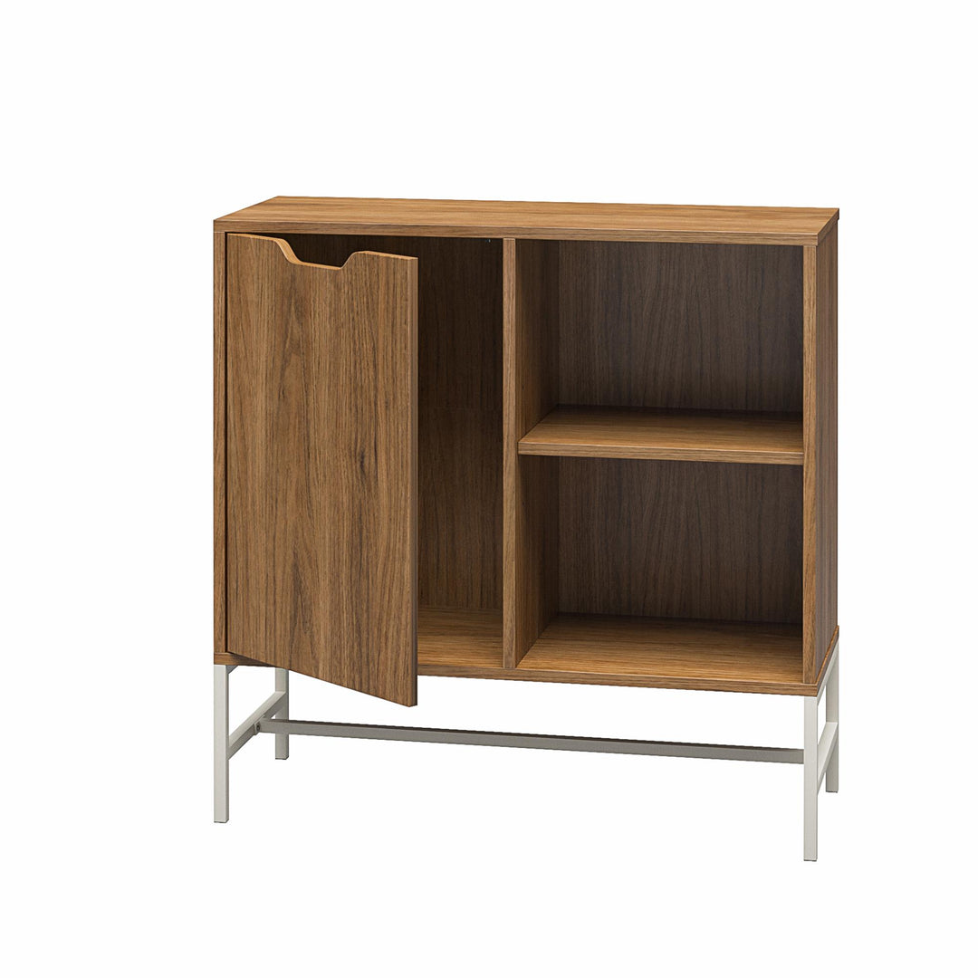 Wooden bookcase - Walnut