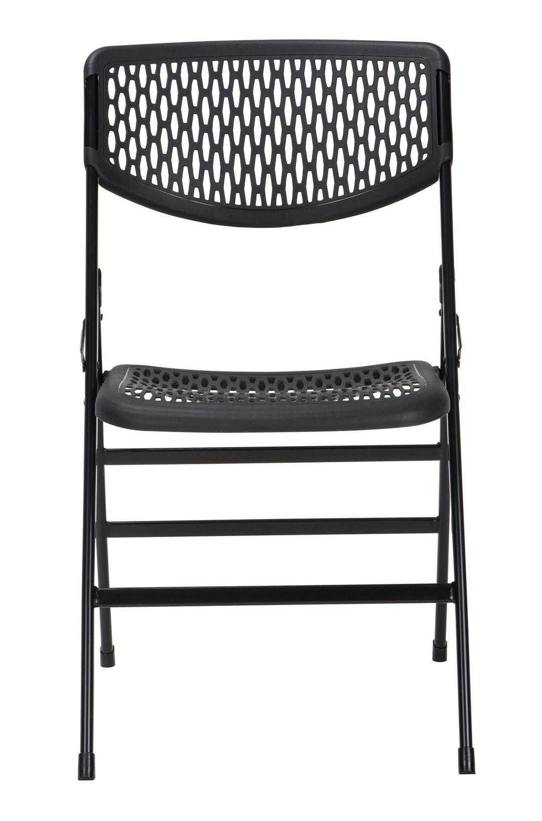 Set of 4 Folding Chair Ultra Comfort Commercial -  Black 