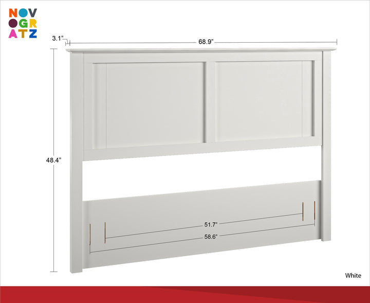 Hazelridge Full/Queen Headboard - White
