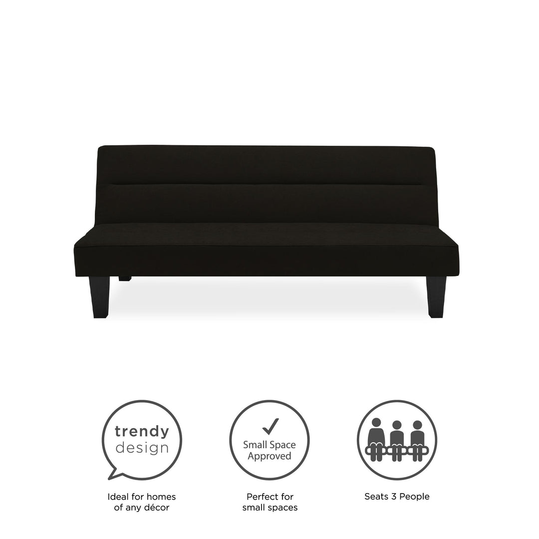 Comfortable sleeper sofa - Black