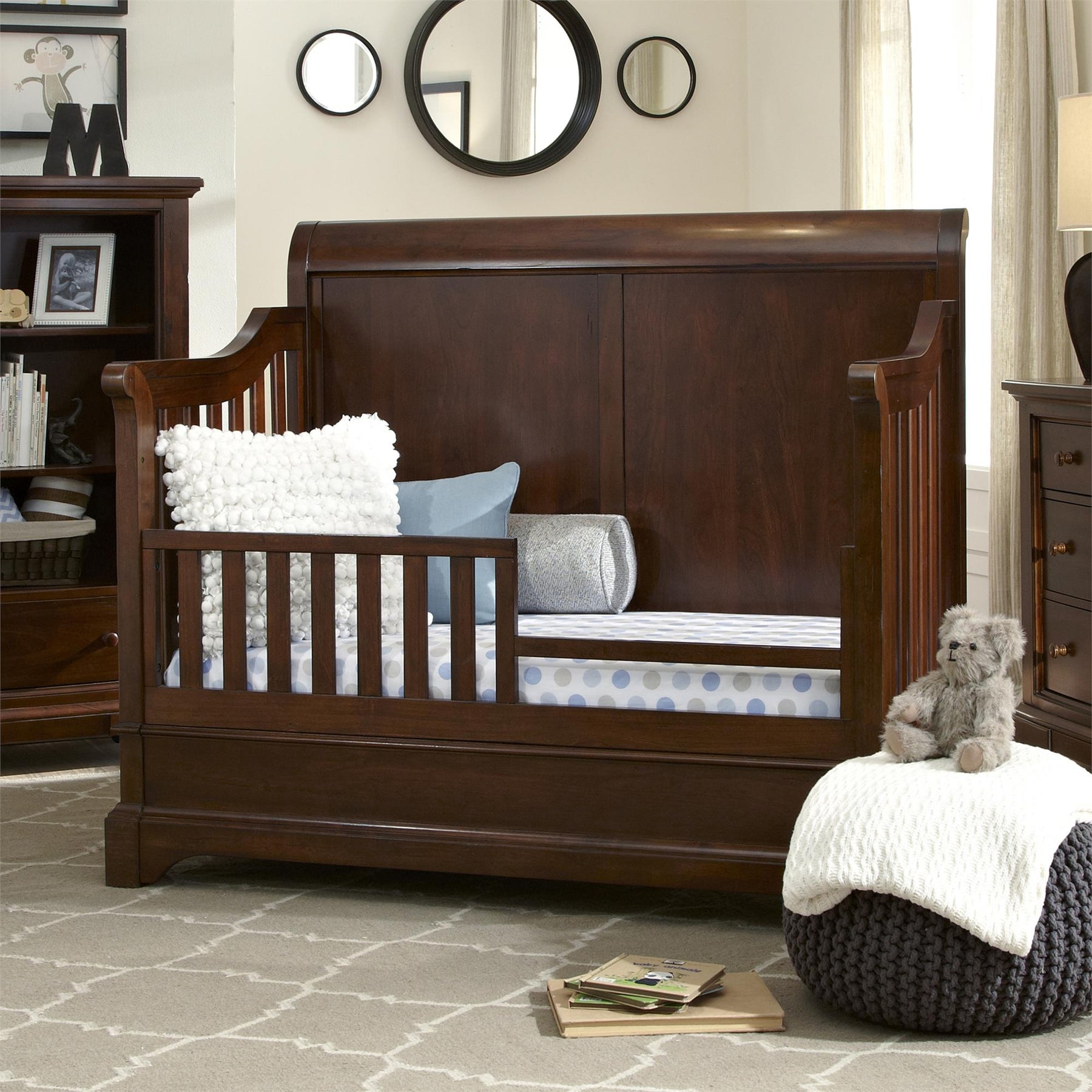 Pembrooke Toddler Guardrail to Convert Crib into a Toddler Bed RealRooms