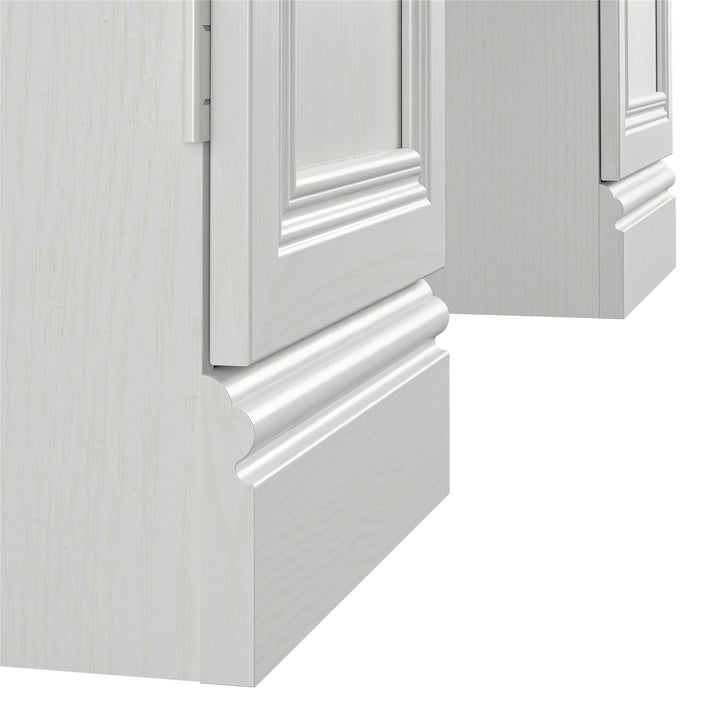 Secure your documents with Delaney's computer desk filing drawer -  White - N/A