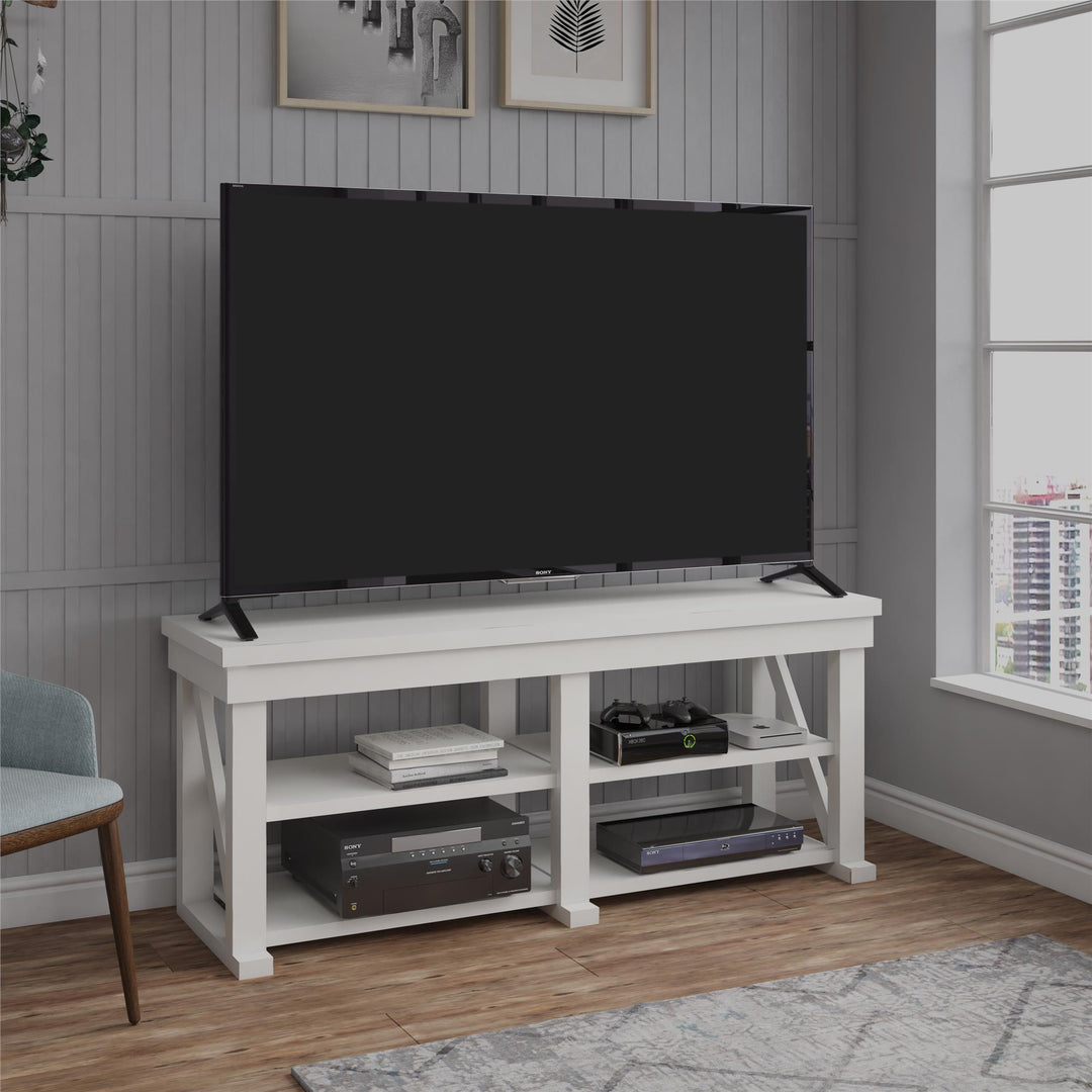 Crestwood TV Stand for TVs up to 60", White - White