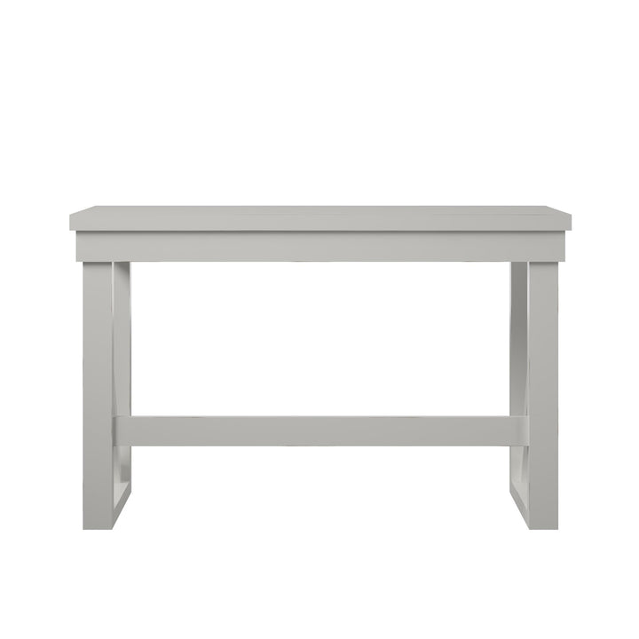 One drawer computer desk by Crestwood -  White