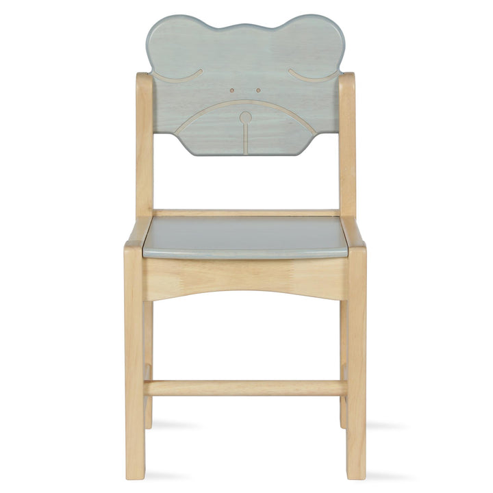 Durable kids chair set -  Natural